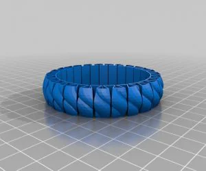 Cutout Bracelet 3D Models