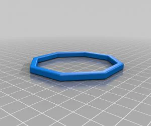 Vae Flexible Name Bracelet 3D Models