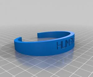 My Customized Flexible Name Braceletpluppits.Com 3D Models