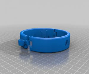 “Hammy” Name Bracelet 3D Models