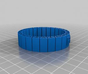 My Customized Chainmail Bracelet145Zoe2 3D Models