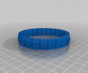 Beast Mode Bracelet 3D Models