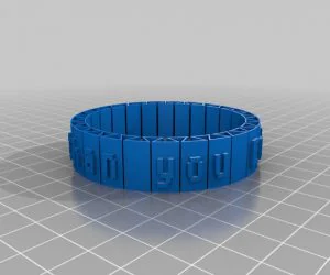 My Customized Bracelet 3D Models