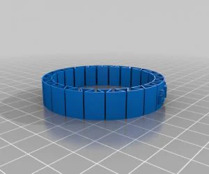 Afraz Flexible Bracelet 3D Models