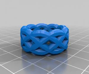 My Customized Text Ringbraceletcrown Thingpaula2 3D Models