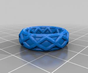 Reversible Wave Bracelet 3D Models