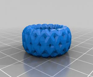 Voronoi Bracelet 3D Models