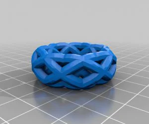 Rainbow Triple Wrap Bracelet 3D Models