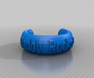 My Customized Heart Chain With Text Lavell Bates 3D Models