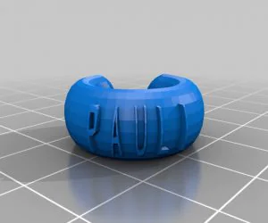 Printable Interlocking Chain 3D Models