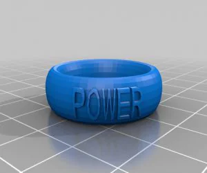 My Customized Text Ringbraceletcrown Thing 3D Models