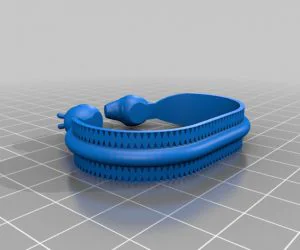 Rubber Band Loom O Clips 3D Models