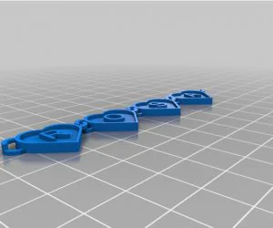 My Customized Text Ringbraceletcrown Thing 3D Models