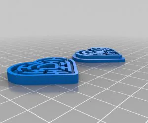 My Customized Maze Ring Generator 3D Models