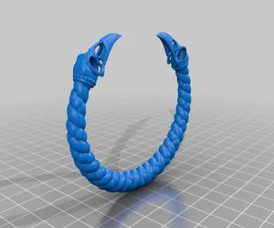 Dragon Scale Bracelet 3D Models