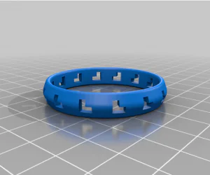 Pacman Bracelet Heatbent 3D Models
