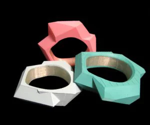 Circle Of Links Bracelet 3D Models