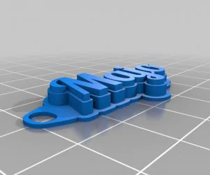 My Customized Heart Chain With Text 3D Models