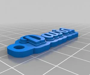 Cookie Key Chain 3D Models