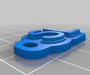 Twisted Spacing Open Frame Ringbracelet Thing 3D Models