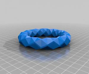 Happy Hanukkah Wristband 3D Models