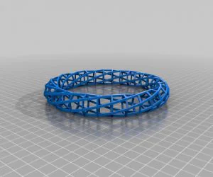 My Customized Heart Chain With Text 3D Models