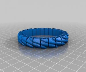 Nervous System Bracelet Dual Extrusion 3D Models