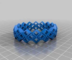 Multimaterial 369 Bracelet 3D Models