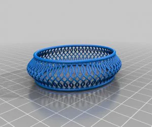 Intersecting Silhouettes: Ball State Bracelet 3D Models