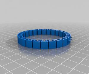 My Customized Parametric Watchband 3D Models
