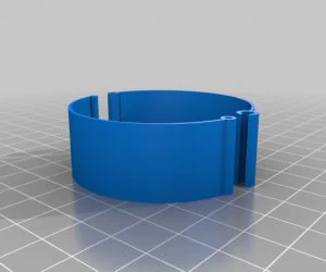 My Customized Dual Flexible Name Bracelet 3D Models