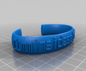 My Customized Bracelet 3D Models