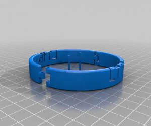 My Customized Flexible Name Bracelet 3D Models