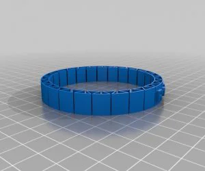 My Customized Ellipse Message Band Hema 3D Models