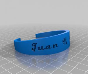 My Customized Bracelet Customizer V2 Thin 3D Models
