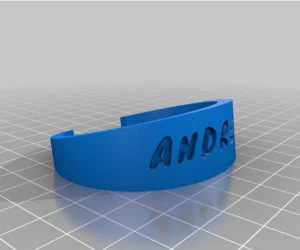 Noyan Rubber Bracelet 3D Models