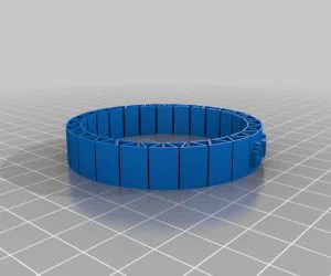 My Customized Pop Function Bracelet 3D Models