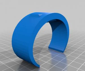 My Customized Flexible Name Bracelet Full Version 3D Models