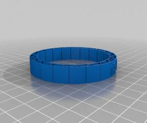 3Dnrj.Com Bracelet 3D Models