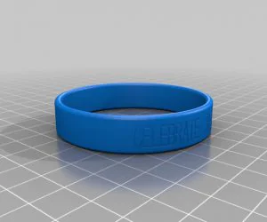 My Customized Cause Bracelet 3D Models