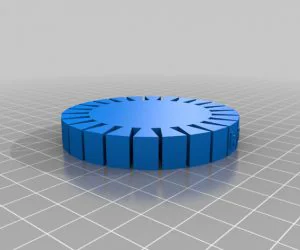 My Customized Flexible Name Bracelet Full Version 3D Models