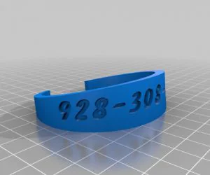 My Customized Bracelet 3D Models