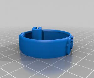 My Customized Flexible Name Bracelet Full Version 3D Models