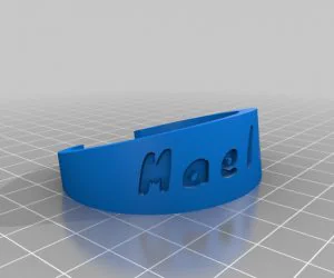 My Customized Stretchy Bracelet 3D Models