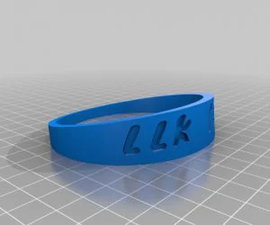 My Customized More Stretchlet Bracelet 2 3D Models