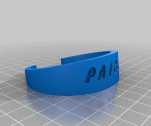 My Customized Bracelet 3D Models