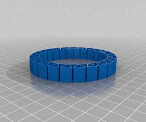 My Customized Pow Function Bracelet 3D Models