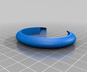 My Customized Dual Flexible Name Bracelet 3D Models