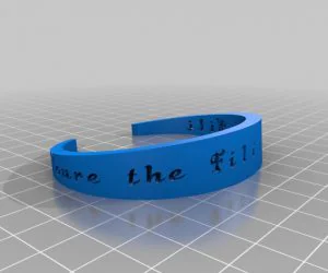 Claire Bracelet 3D Models