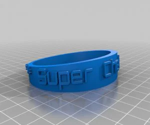 My Customized Cause Bracelet 3D Models